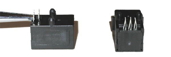 Bending of pins