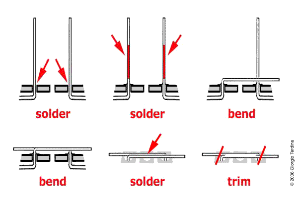 Soldering leads